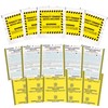 Panda Loco Parking Ticket: 5 x Realistic Tickets, Plastic Wallet,