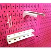 Wall Control Pink Pegboard Metal Pegboard Pack of Pink Peg