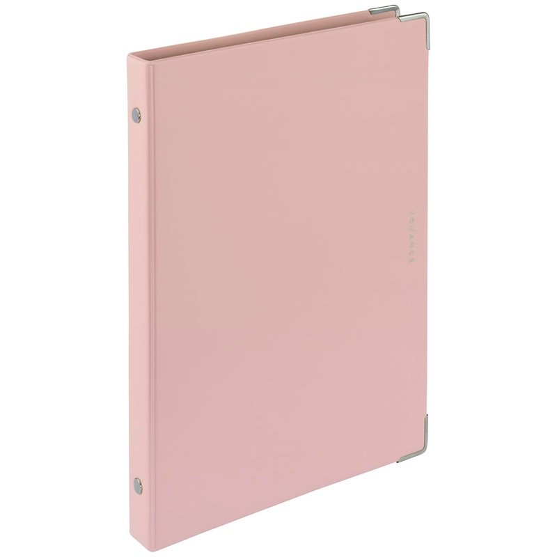 Maruman F416-38 Binder Yuance A5 20 Hole Light Pink