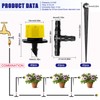 VooGenzek 120 Pieces 4/7 mm Automatic Drip Irrigation Set, 40