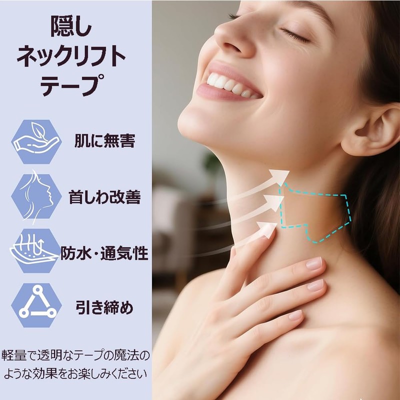 Neck Patch, Neck Wrinkle, Improving Pad, Neck Tape, Lifting, Fast