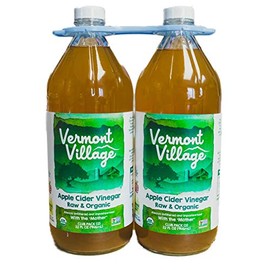 Product of Vermont Village Raw Organic Apple Cider Vinegar, 2 pk./32 oz. [Biz Di