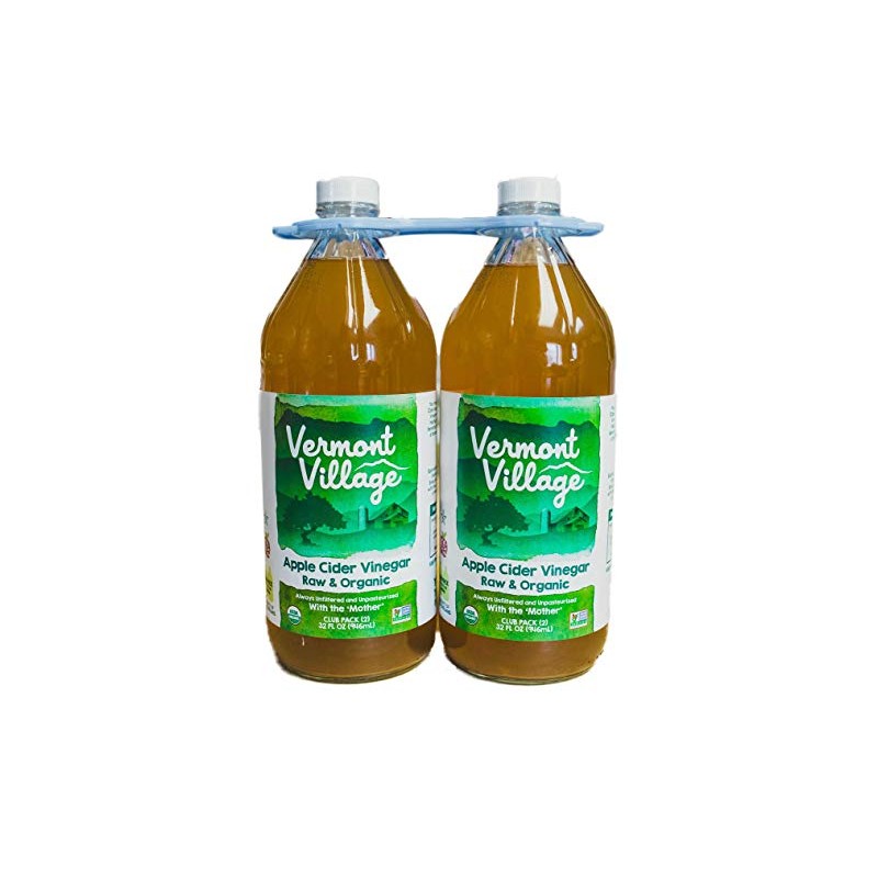 Product of Vermont Village Raw Organic Apple Cider Vinegar, 2