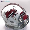 Riddell Edgewood Warriors Mini Football Helmet - Silver & Red