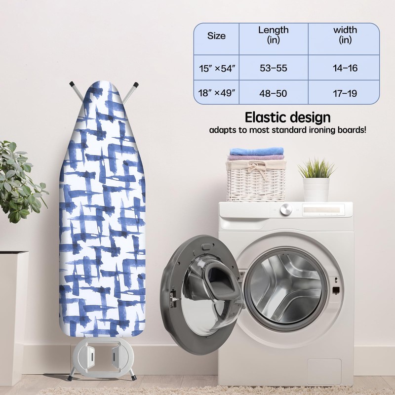 Ironing Board Cover and pad - 15 x 54 Thick