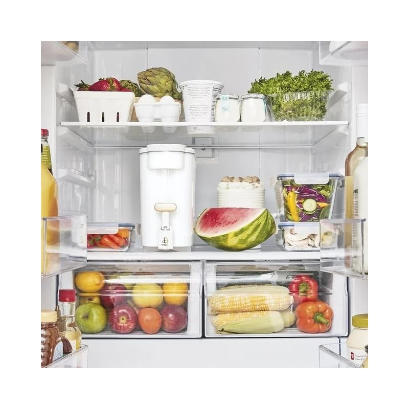 Beautiful by PUR 30 Cup Dispenser Water Filtration System, White