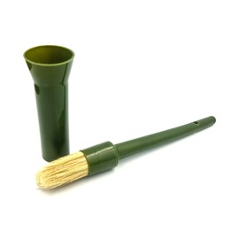 Hoof Oil Container Hoof Brush with Cap for Horses Hoof Care (Olive)