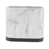 Marble Pattern Pen Holder Fashionable Minimalist Makeup Brush Holder Cup