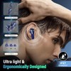 Wireless Earbuds, Bluetooth 5.4 Headphones In Ear with Multifunctional Touchscreen,