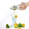 Lemon juicer Lime Squeezer Stainless Steel Silver Citrus Squeezer for