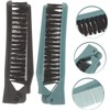 Lexziuo 2 PCS Double Teeth Folding Comb Folding Pocket Comb