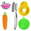 Openfly Flexible Vegetable Brush Fruit and Vegetable Brushes, Vegetable/Fruit Peeler