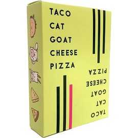 Taco Cat Goat Cheese Pizza Card Game One Size