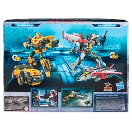 Transformers Transformers: Reactivate Video Game-Inspired Bumblebee and Starscream 2-Pack, 6.5-inch Converting Action Figures, 8+