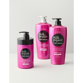 Elastin [엘라스틴] 실크리페어 퍼펙트 샤이닝 골드실크 헤어케어 1L/1.2L 3종 (택1) [Elastin] Silk Repair Perfect Shining Gold Silk Hair Care 1L/1.2L 3 Types (Choose 1)