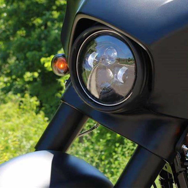 Unbranded 7" Headlight Trim Ring Fit For Harley Electra Glide