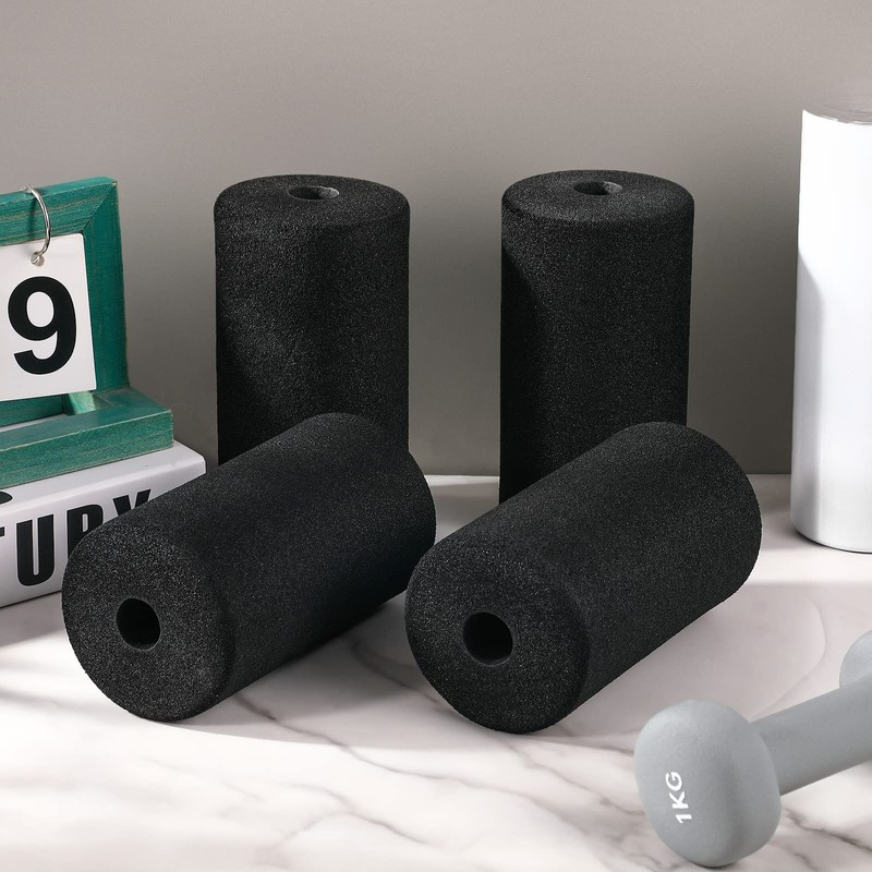 Deekin 4 Pcs Foam Foot Pad Rollers Buffer Tube Cover