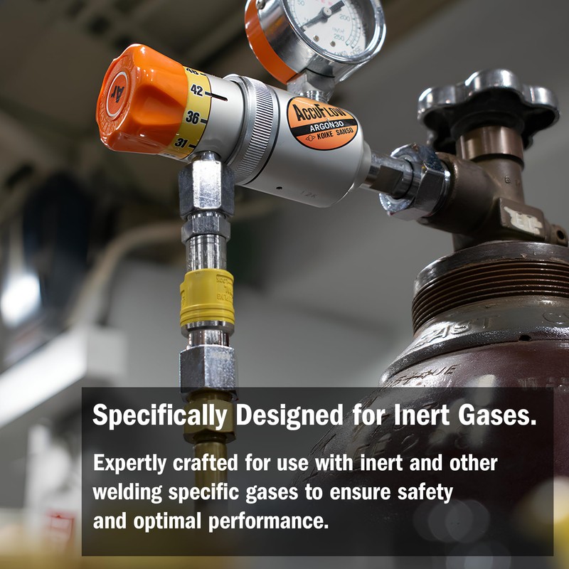 Koike Welding Inert Couplers, Regulator to Hose, Safe Welding Disconnect,