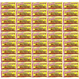 Crait Mike's Amazing Deli Mustard Packets 50 Pack Mustard Packets, Condiment Packets Bulk, Individually Wrapped Condiments, Deli Mustard Packets