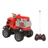 1:43 RC Fire Truck Toy Ladder Full Functional Lighting Plastic