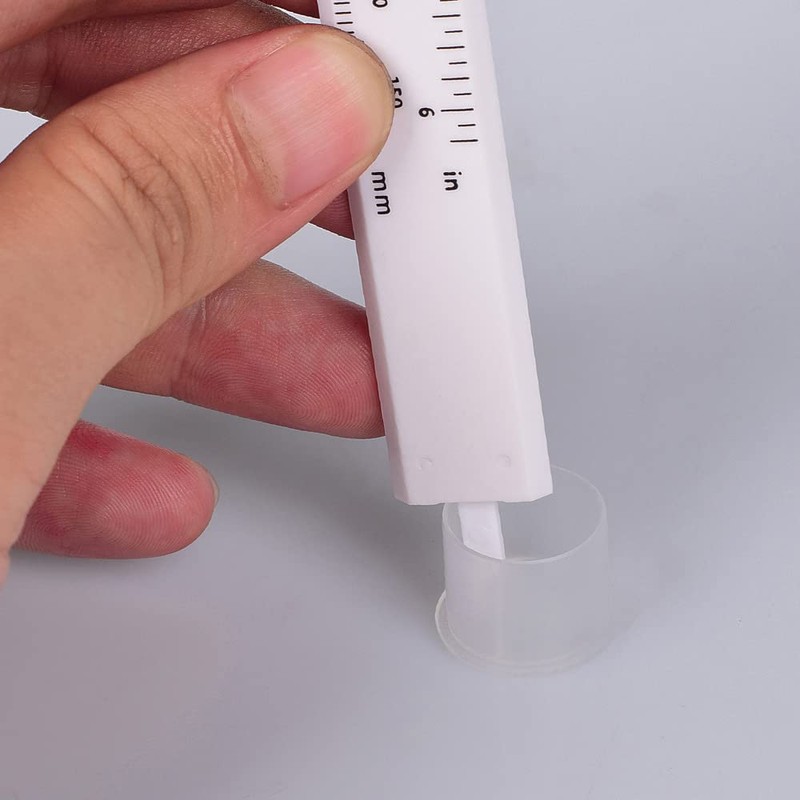 2pcs 6Inch 150mm Mini Caliper Double Scale Plastic Vernier Caliper