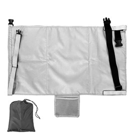 Hsthe Sea Airplane Seat Extender Portable Airplane Footrest,Travel Foot Rest,Seat Extender Travel Essentials (Gray)