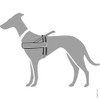HUNTER RACING Norwegian harness for dogs, nylon, reflective, coat-friendly, 43-53