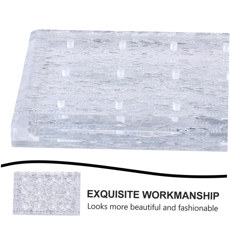 MERRYHAPY Acrylic Nail Drill Bit Stand 12 Holes Drill Bit