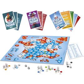 Le Jeu du Président - Board Game - Party Game - Suitable for Ages 16 and Above - 2 to 6 Players Lansay