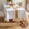 Table Runner,Linen Rustic Beige Tabletop Runners ,Macrame Table Runner with