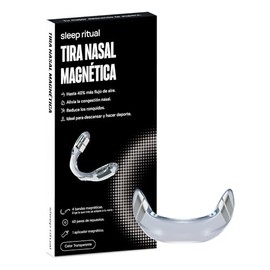 Sleep Ritual Tira Nasal Magnética Reutilizable para Dormir y para Deporte                                                                             