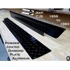 Fits with Jeeep CJ5 Powder Coated Aluminum Diamond Plate Side