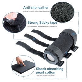 Adjustable Speaker Strap Holder Portable Speaker Mount for Golf Bike Motocycle ATV Suitable for Circumference of 22-28cm