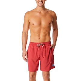 Life is Good Men's Standard Boardshort, Faded Red