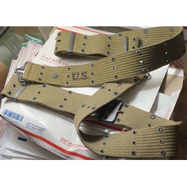 * WW2 US Army Pistol Belt World War 2 ERA US MILITARY  WW2 US Army pistol Belt