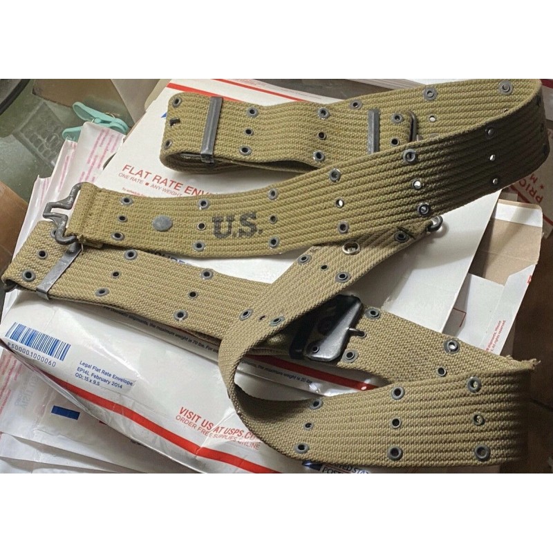 * WW2 US Army Pistol Belt World War 2 ERA