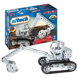 Eitech 00087 Metal Construction Kit - Excavator I, Model Car with 170 Components, Construction Site Vehicle, Model Car Kit, Construction Toy for Children from 8 Years
