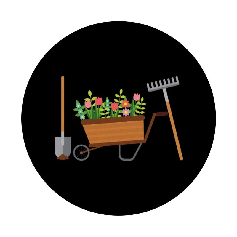 Gardening Tools Shovel And Rake