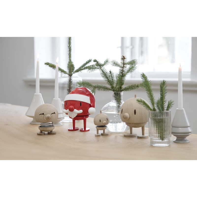 Hoptimist Santa Klaus Bumble Christmas Desk Toy in Classic Scandinavian