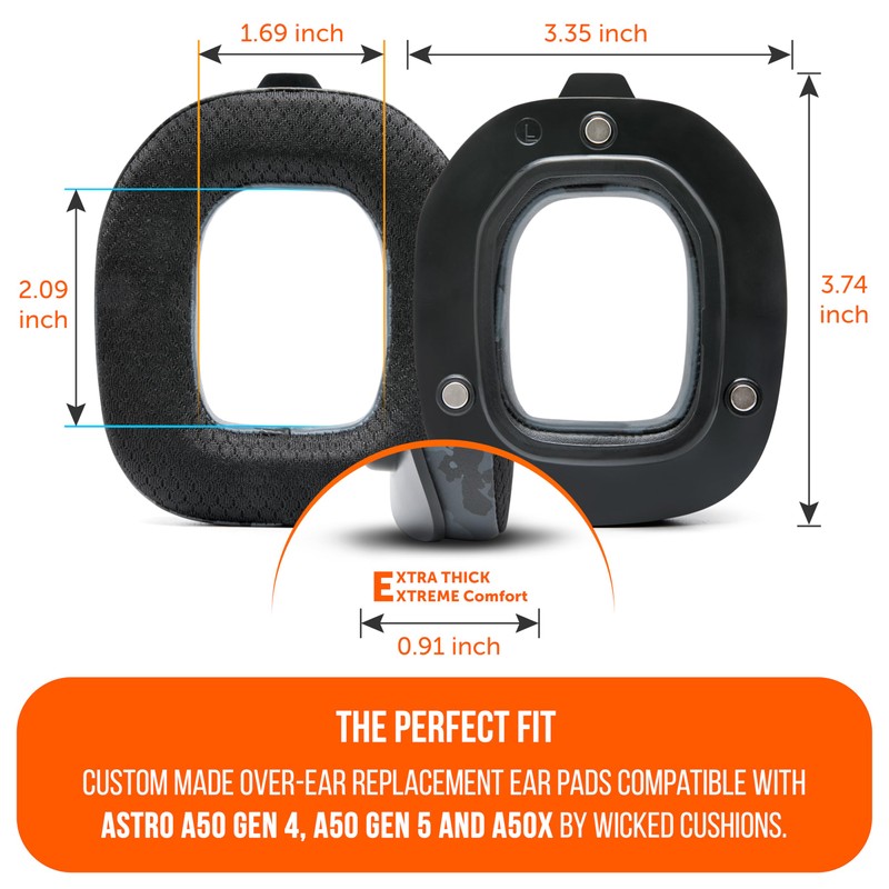WC Mod Kit A50 - Cooling Gel Earpads + Headband