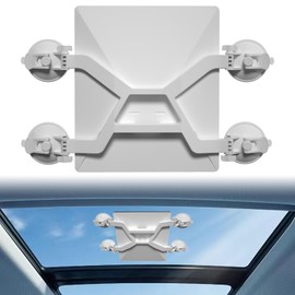 Starlink Mini Roof Mount, Starlink Mini Suction Cup Mount, Starlink Mini Car Mount with Adapter for Sunroof/Front/Rear Window/Roof (White)
