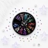 Jamstone color mix mini five-pointed star cubic stone set 3mm, 1 set, mixed single item / 잼스톤 컬러 믹스 미니 오각별 큐빅 스톤세트 3mm, 1세트, 혼합단품