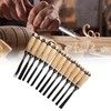 Wood Carving Chisel Set Polished Comfortable Hand Feel Practical Portable