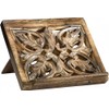IBLAY Wooden Bible Stand, Adjustable Book Holder (10x8 Inch)