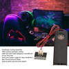 M.2 NGFF NVME SSD Heatsink Quadruple Heat Dissipation 5V Fan