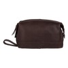 Burkely Vintage Leather Toiletry Bag 23 cm, brown