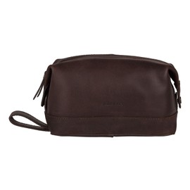Burkely Vintage Leather Toiletry Bag 23 cm, brown
