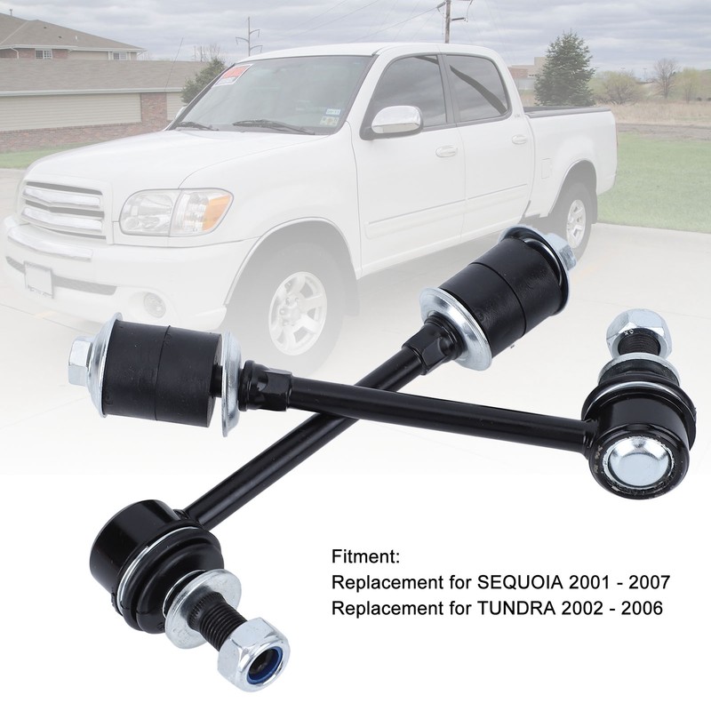 Pair Front Suspension Sway Bar Ball Ends K90680 Heat Treated