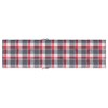 TREATLIFE HOME Comfortable Red Check Pattern Deck Chair Cushion, Water-Resistant