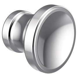 Moen Colinet Chrome Traditional Decorative 1" Diameter Cabinet and Drawer Knob, YB0505CH